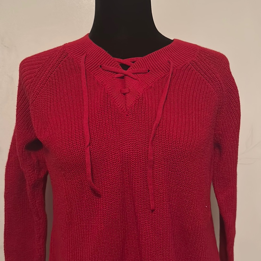 Red Sweater:)✨